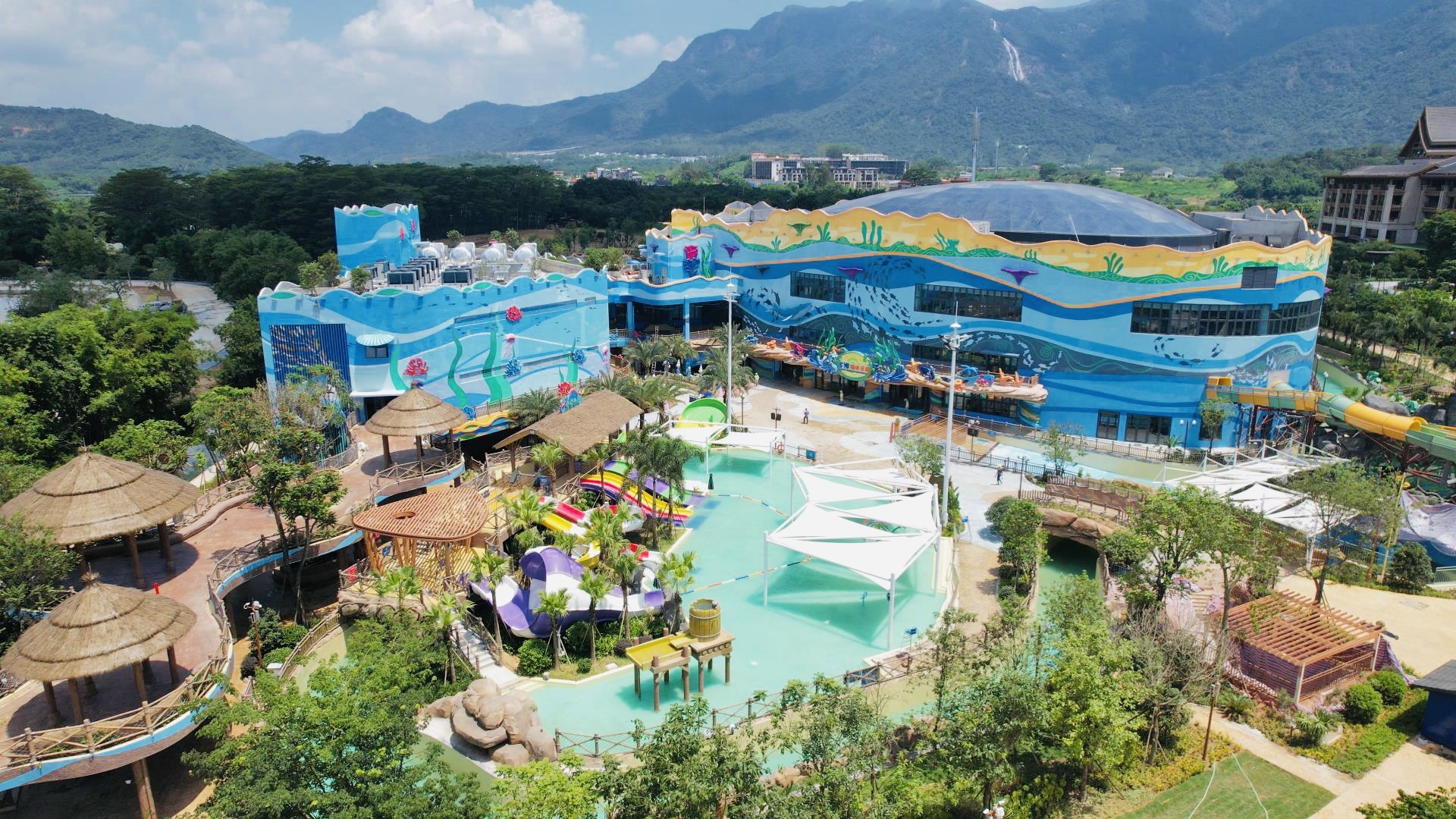 拥有国内最长的水上过山车!广州森林海嬉水乐园月底开园