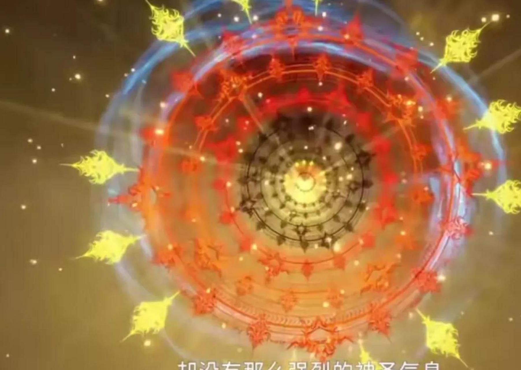 《斗罗大陆》中唐三的百万年魂环终于出现了,气势无比惊人,看起来跟