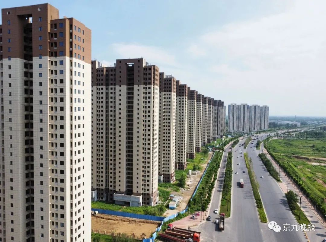 至此,西部新城安置区正式进入建成交付阶段.