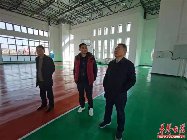 沅江市教育局赴市二中指导安全生产工作