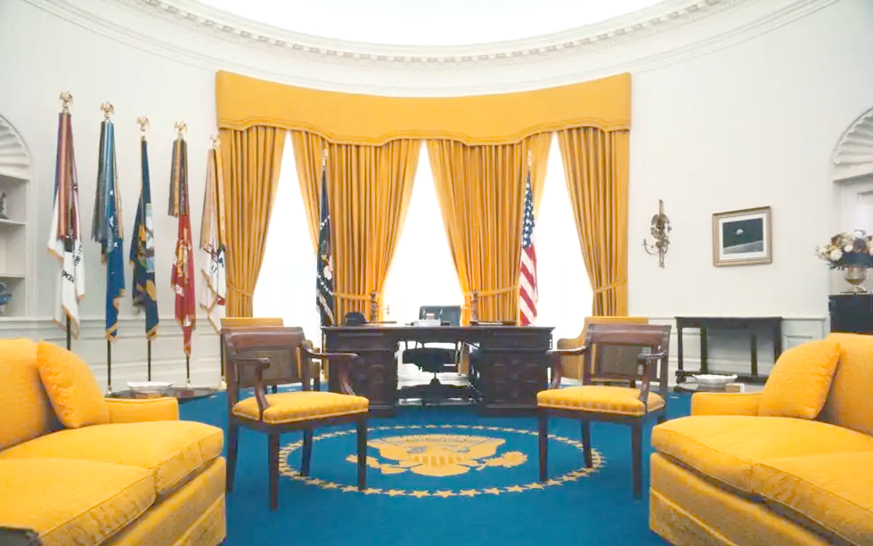 总统们的椭圆办公室:百年装饰变迁