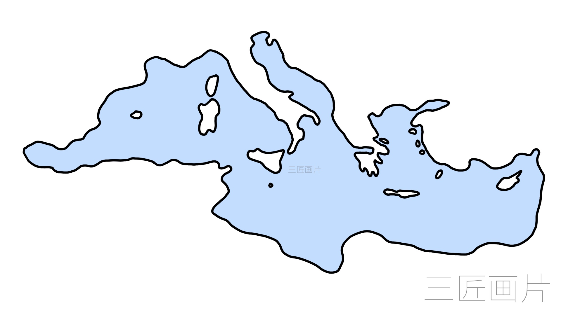 以地中海为基准,古代东半边文明程度要远胜于西欧