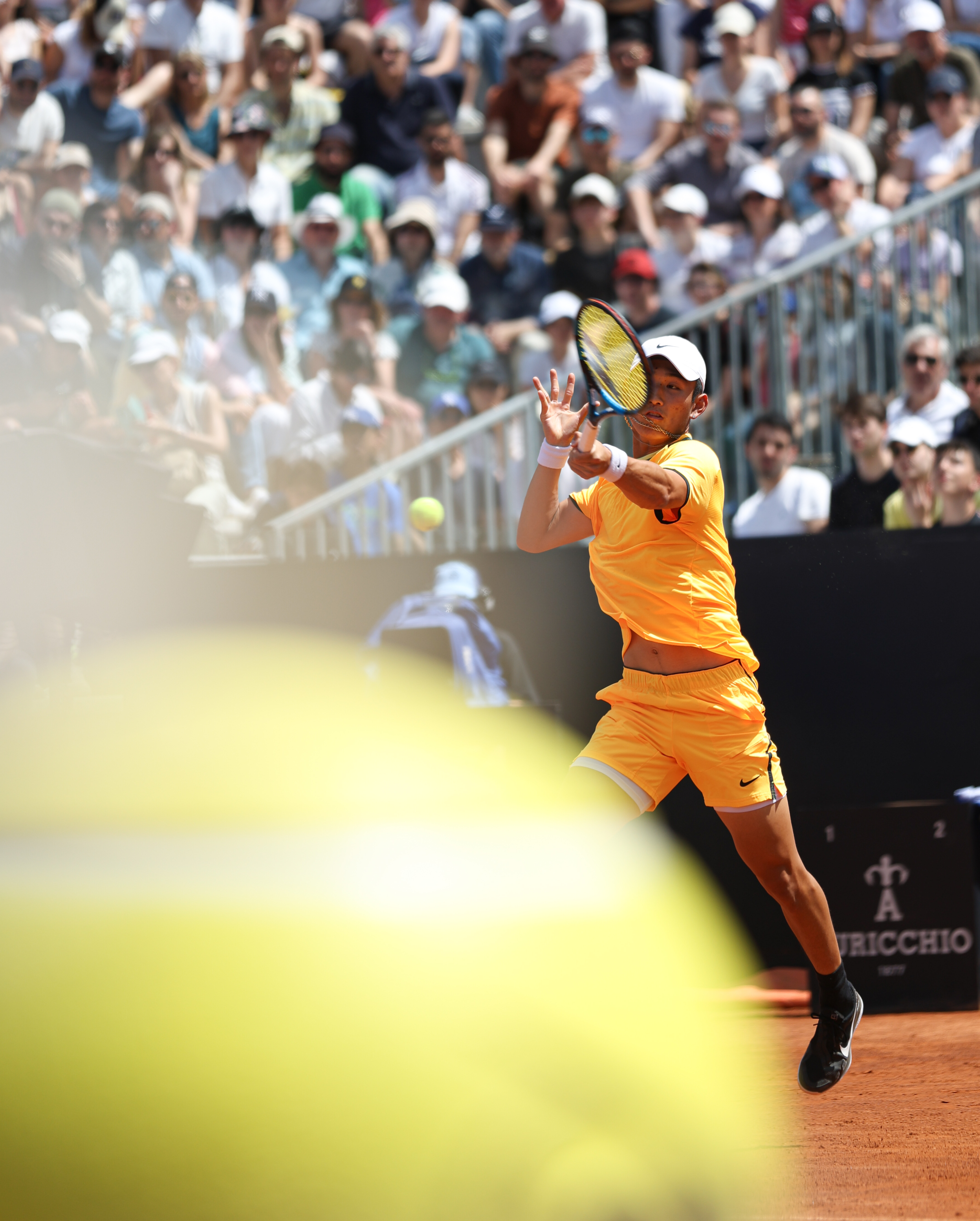 (体育)网球——罗马大师赛:商竣程止步第二轮