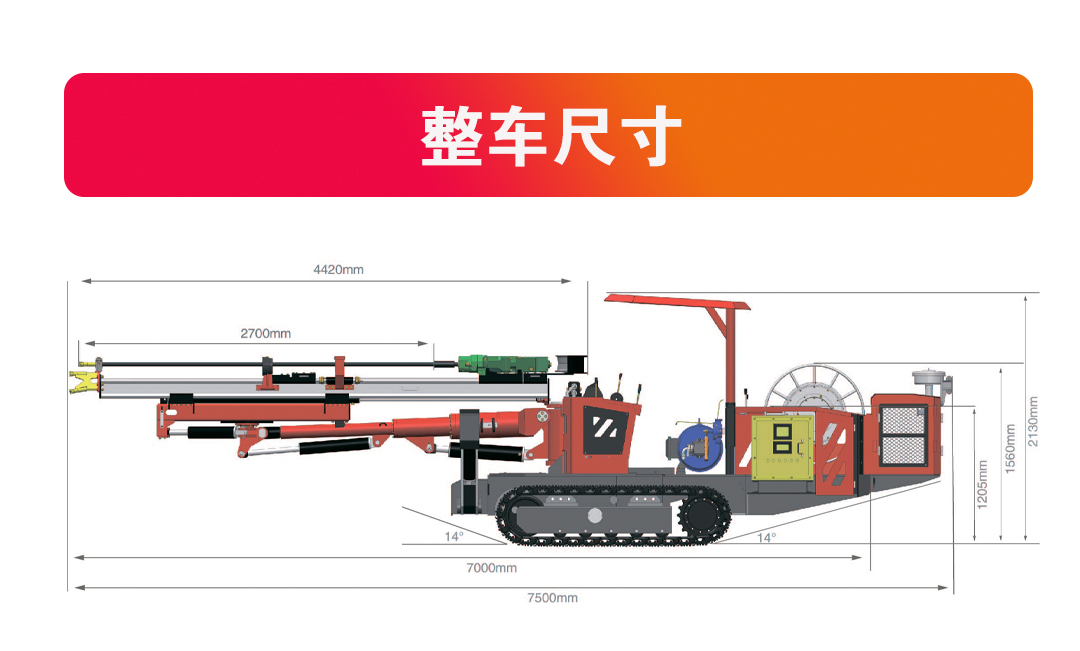 国产最小的凿岩台车-小巷道掘进之利器