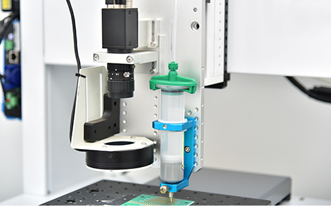 鑫辉自动化ccd局部视觉点胶机设备