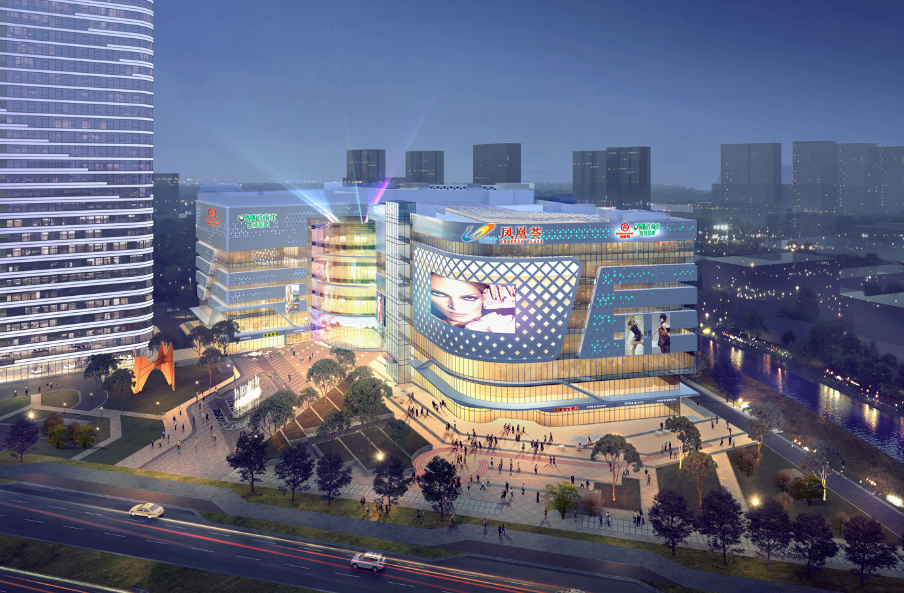 融苏式之美,享繁华之韵|千灯网红打卡地凤凰荟商业中心设计分享