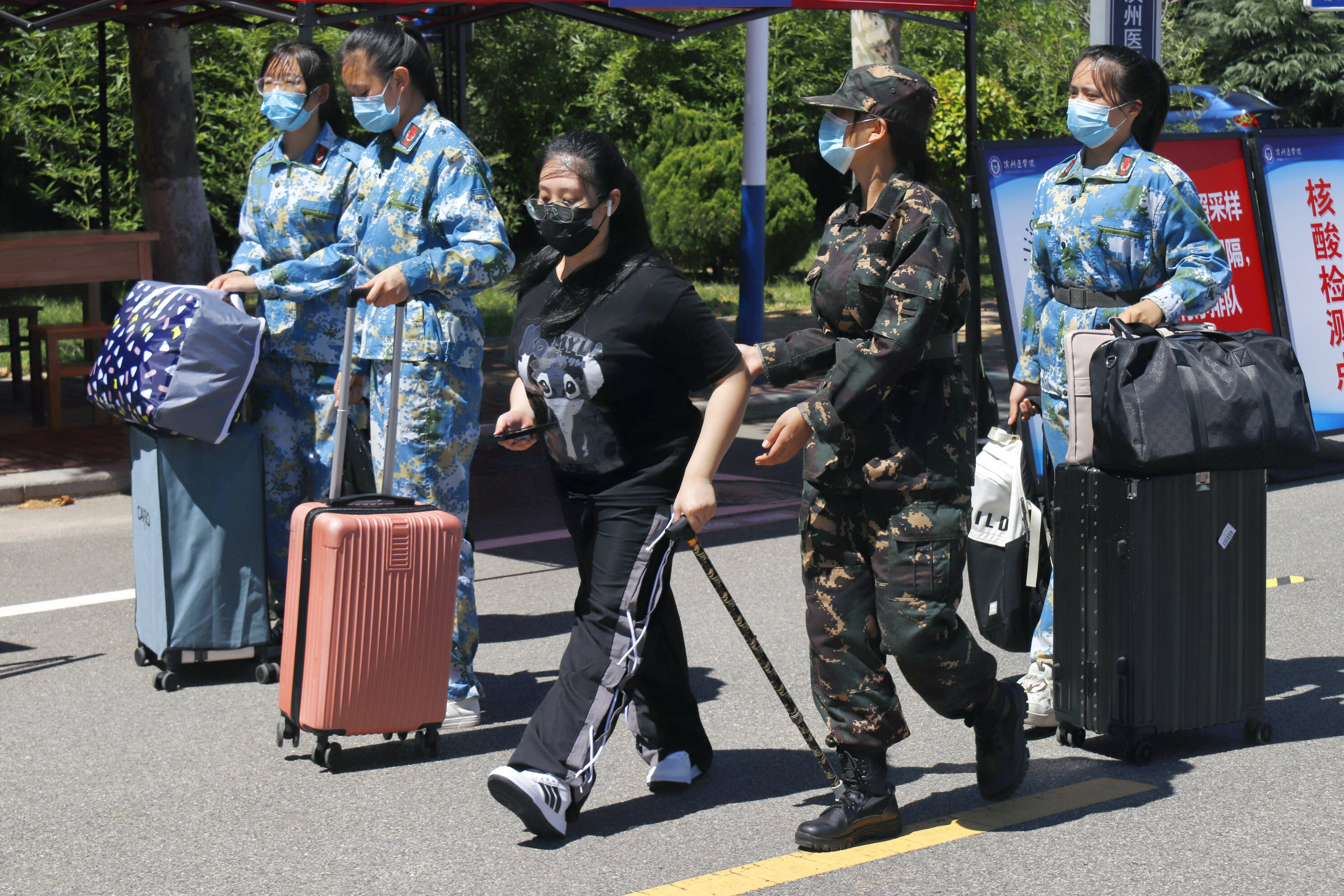 党委书记车先礼督导新学期学生返校等工作