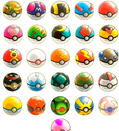 神奇宝贝精灵球大盘点,你最想要哪个