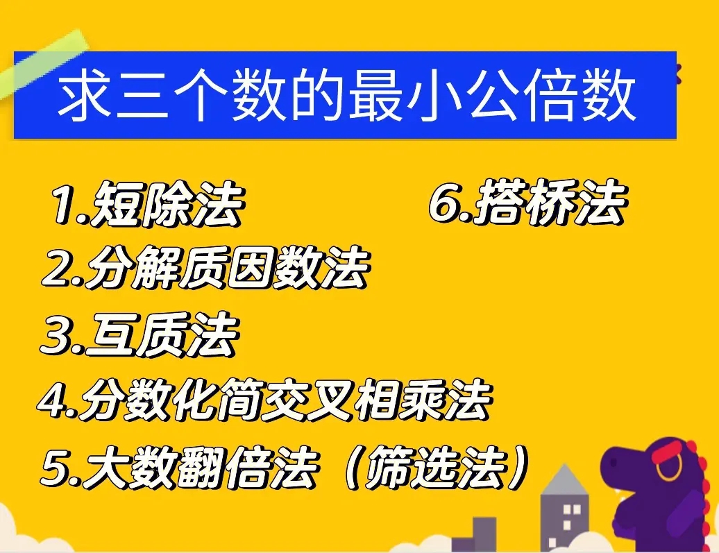 通分的方法步骤图片