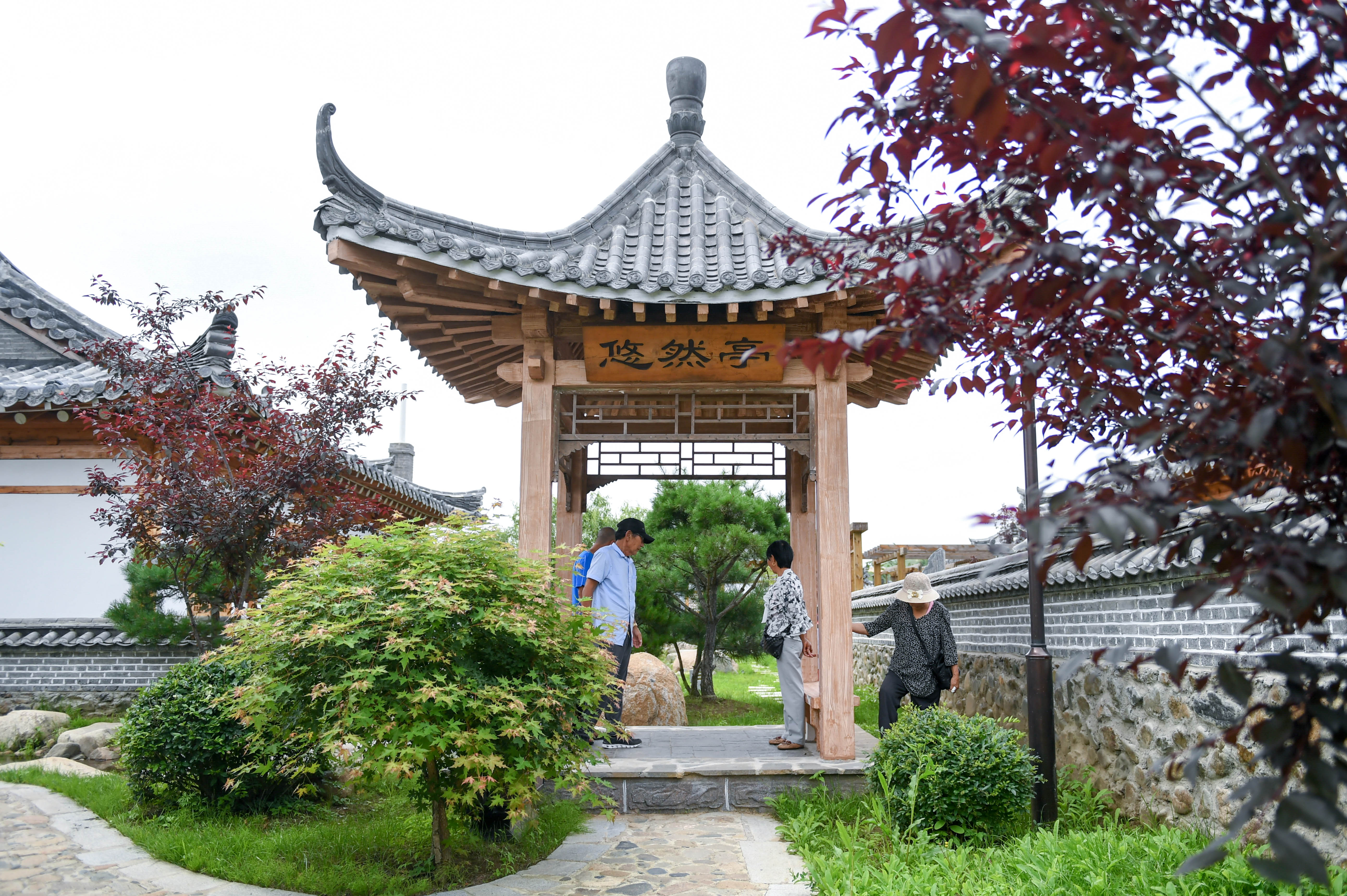 吉林珲春:边境村成"网红村"