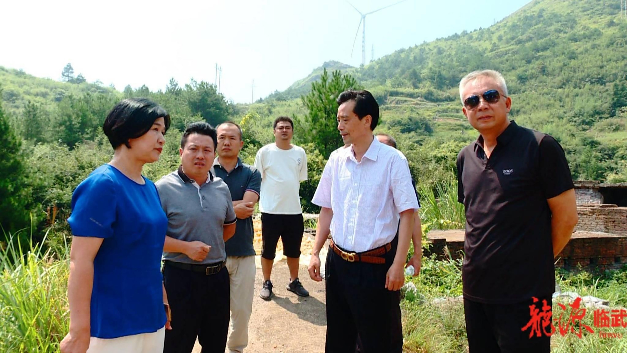 徐本华率督查组来临武县督查生态环保治理项目