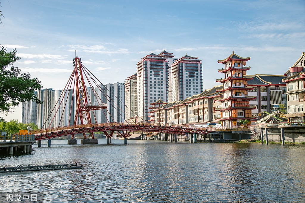 临沂:水韵琅琊风景区涑河风光
