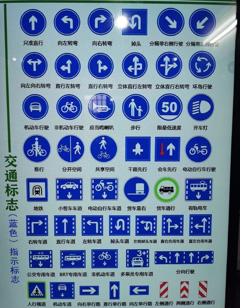 蓝色50标志含义解析