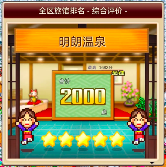 温泉物语2全攻略,员工与任务不是重点,重点是布局契合度和景色