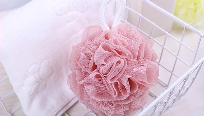 浴花的正确绑法方法