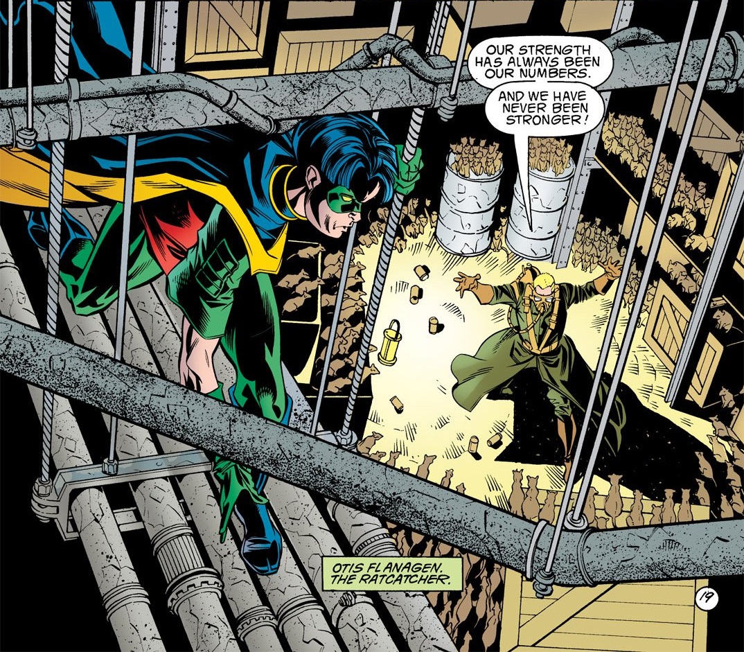 dc反派"捕鼠者"奥蒂斯·弗兰尼根:实力平平的极端主义者