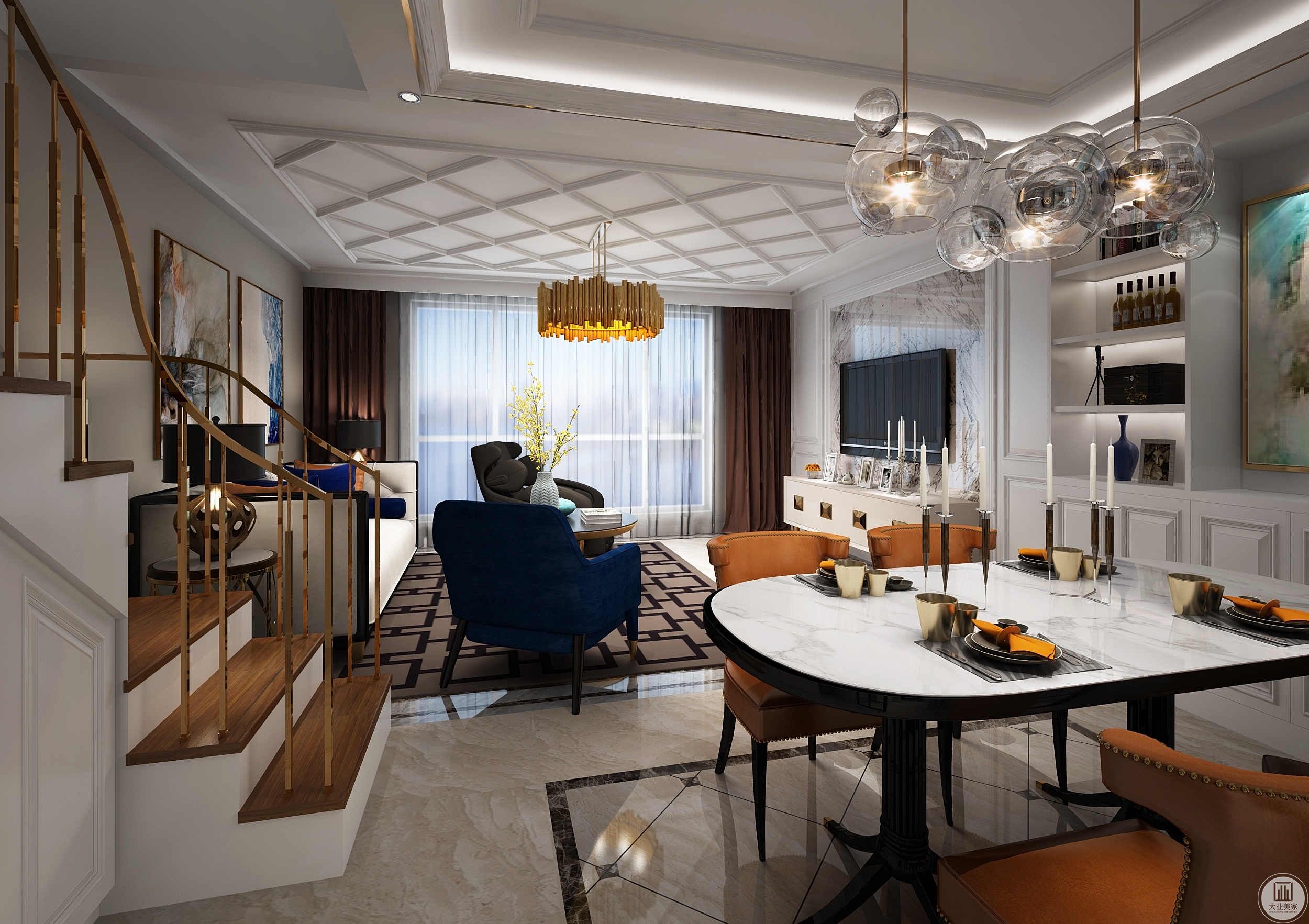 北京室内装修效果图鉴赏!北京大业美家带你欣赏不同户型案例