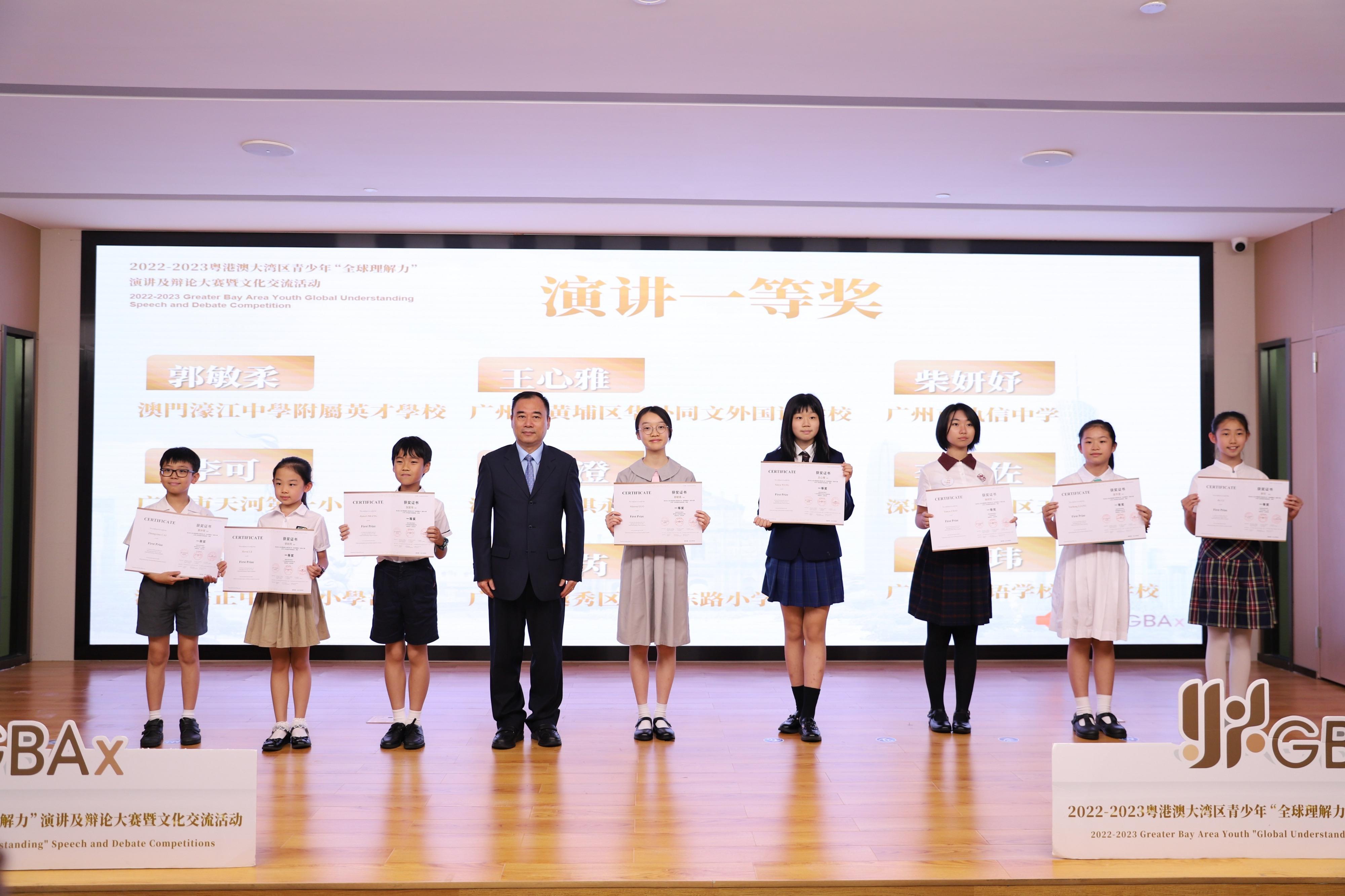 over 5,000 youths from the gba compete for the speech and debate