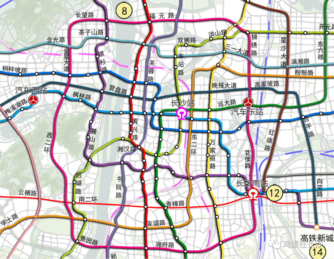对不起!长沙地铁7号线,8号线