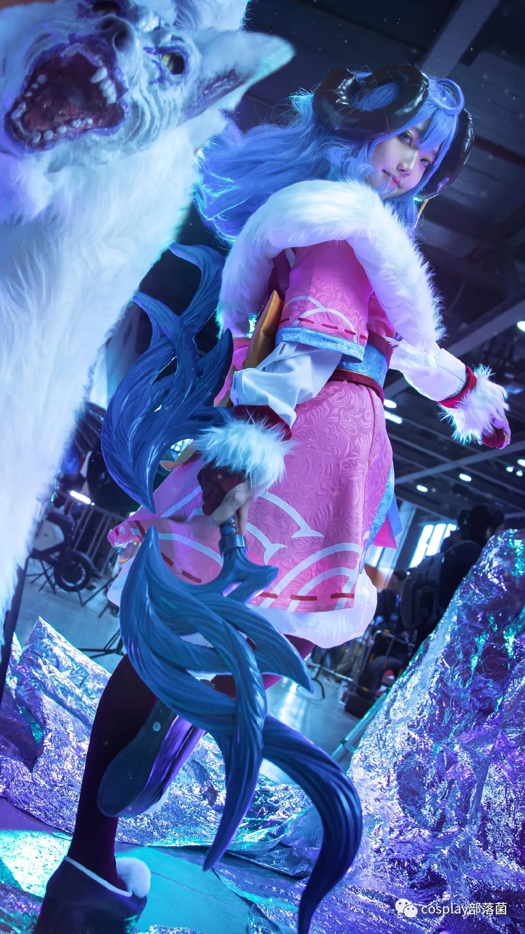 cos:英雄联盟千珏 灵魂莲华cos正片