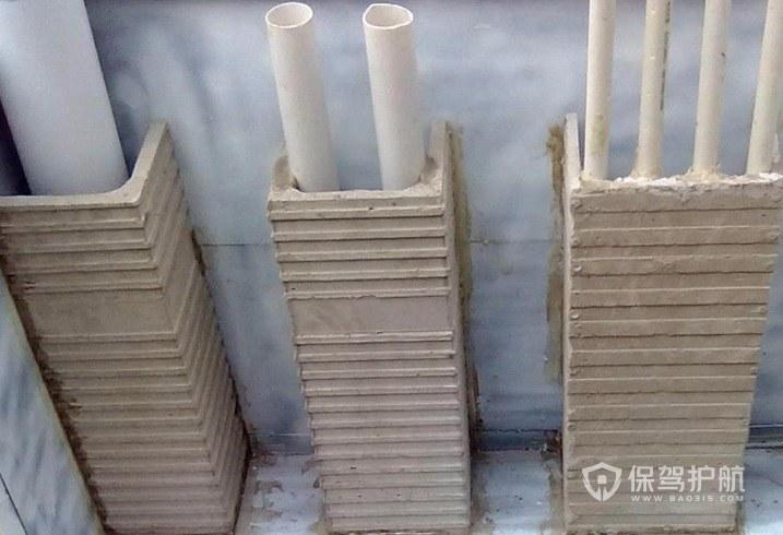 阳台水管装饰有哪些方法?阳台水管怎么包效果图