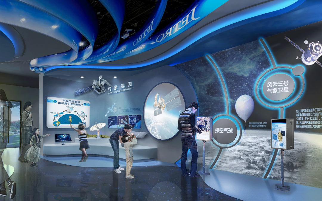 五力数创如何理解气象科普馆