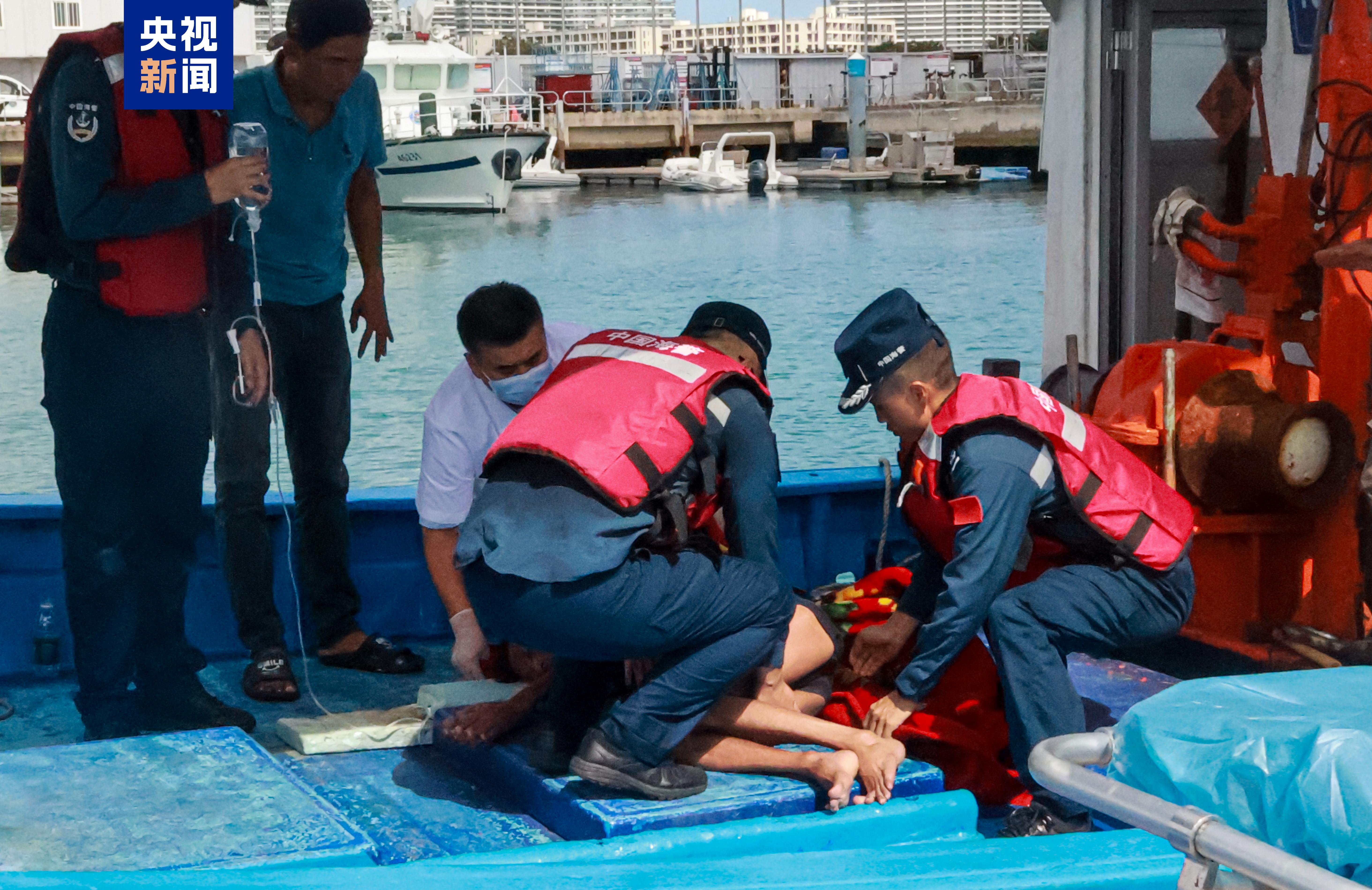 男子海上漂流6天成功获救 生命体征总体平稳