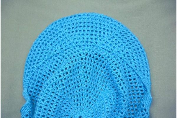 冰丝线钩织夏凉帽的款式