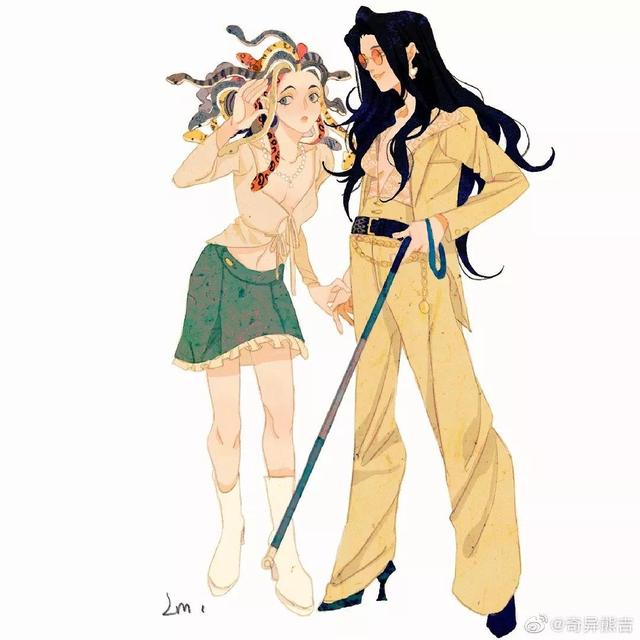 画师奇异熊吉 的插画作品
