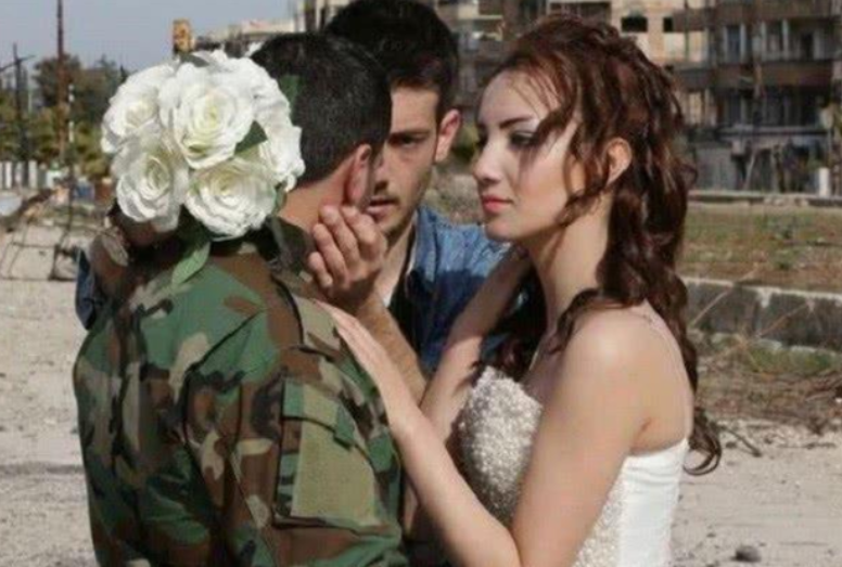 叙利亚黑市新娘图片