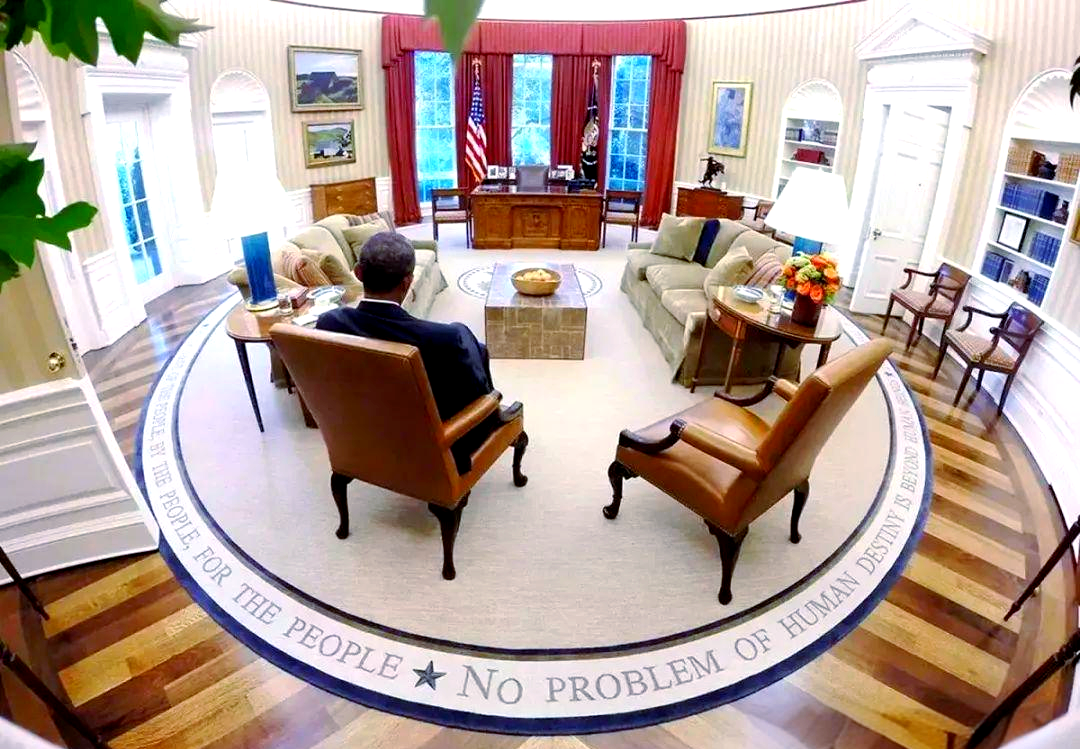 从外交谈判到政治符号:白宫椭圆办公室的权力语言