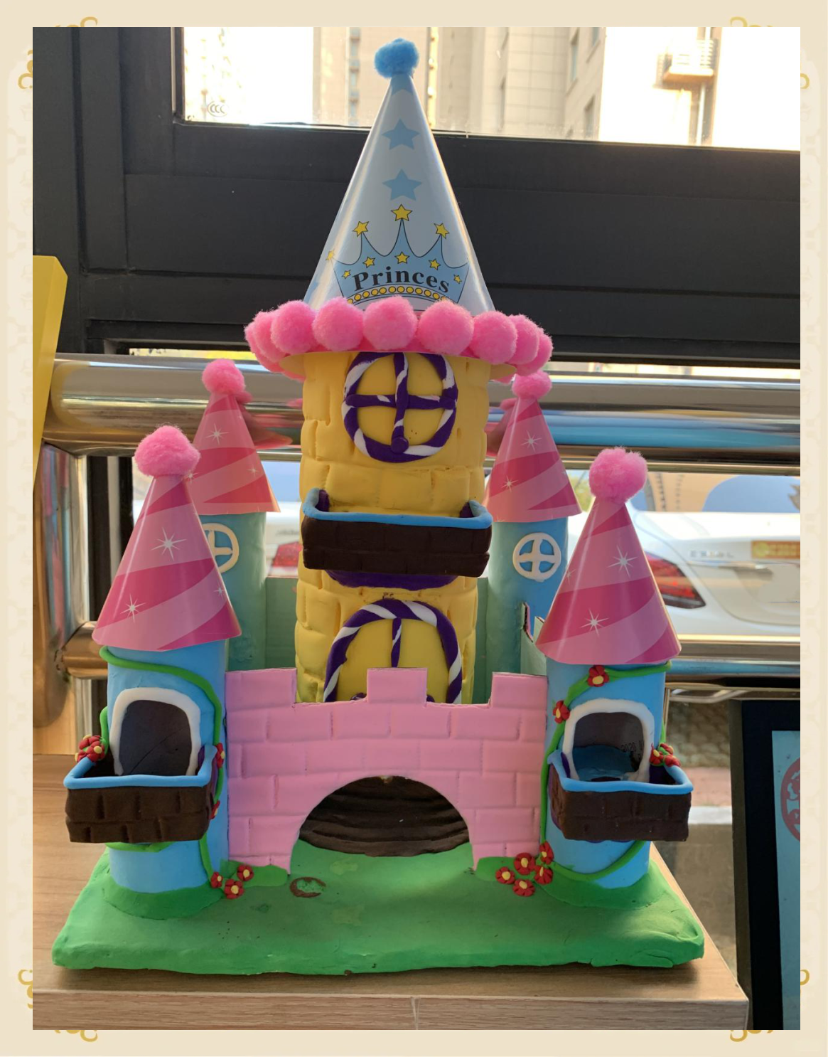 用立体图形造城堡,孩子们在玩中学数学