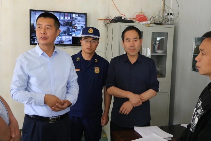 段军亮督导检查甘肃宁县消防及燃气安全工作