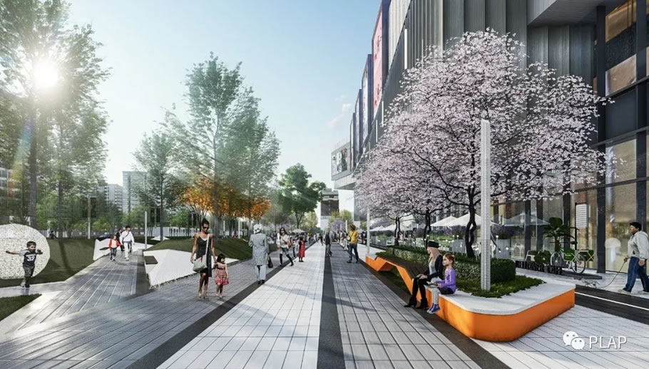 高光时刻!天津宝坻万科广场因地制宜打造和谐融洽的城市空间