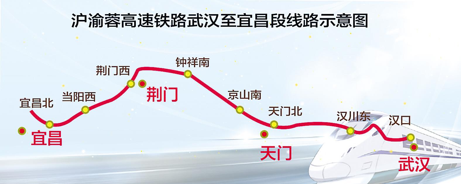 沿江高铁武宜段建设工期4年,全线建成后——武汉3小时"飙"到上海重庆