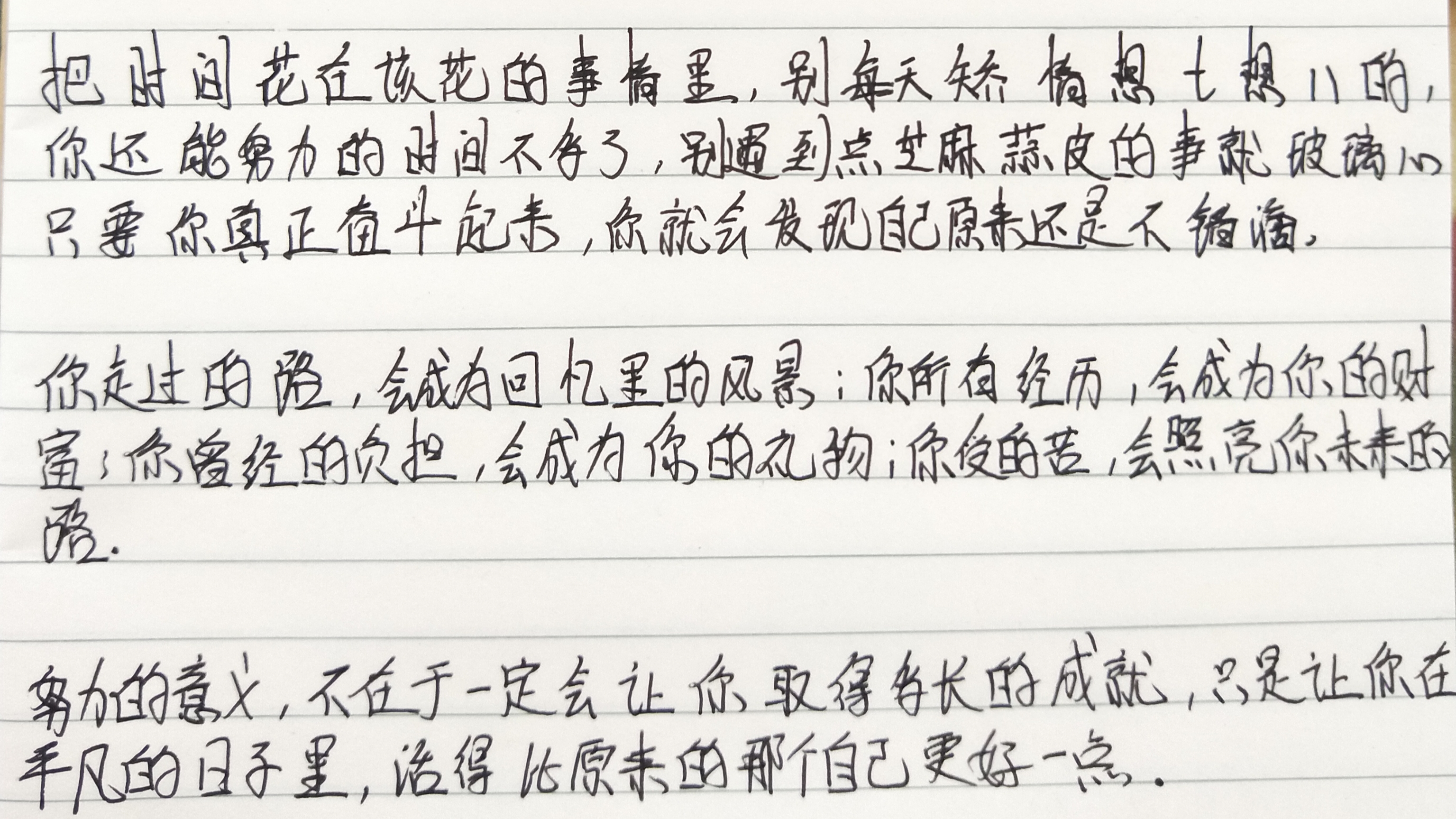 努力不会被辜负付出终有回报(努力不会被辜负付出终有回报什么意思)