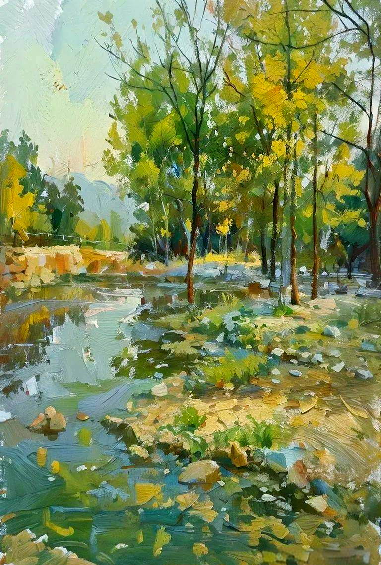 水粉风景画技巧全解析:如何营造独特氛围与光影效果