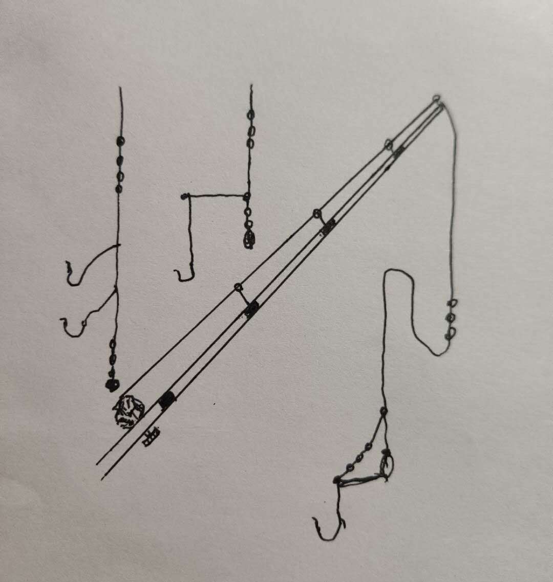 海竿钓鳜鱼线组图解图片
