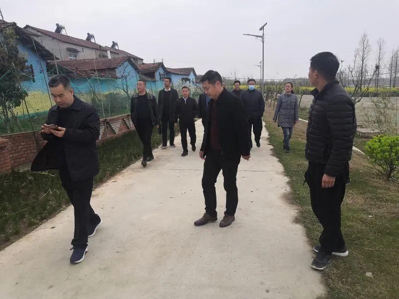 我区迎接市级2019年梭墩美丽乡村建设试点村验收