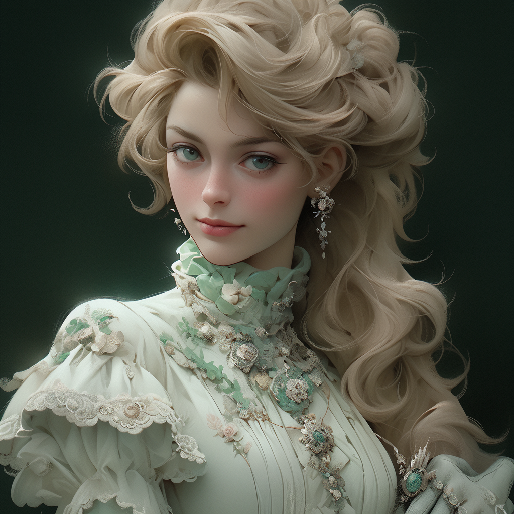 ai绘画|《诡秘之主》奥黛丽·霍尔