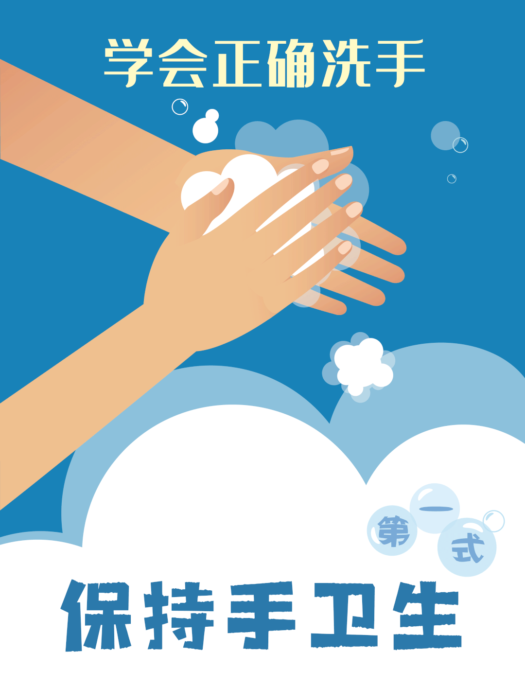 如何正确洗手一起来学习