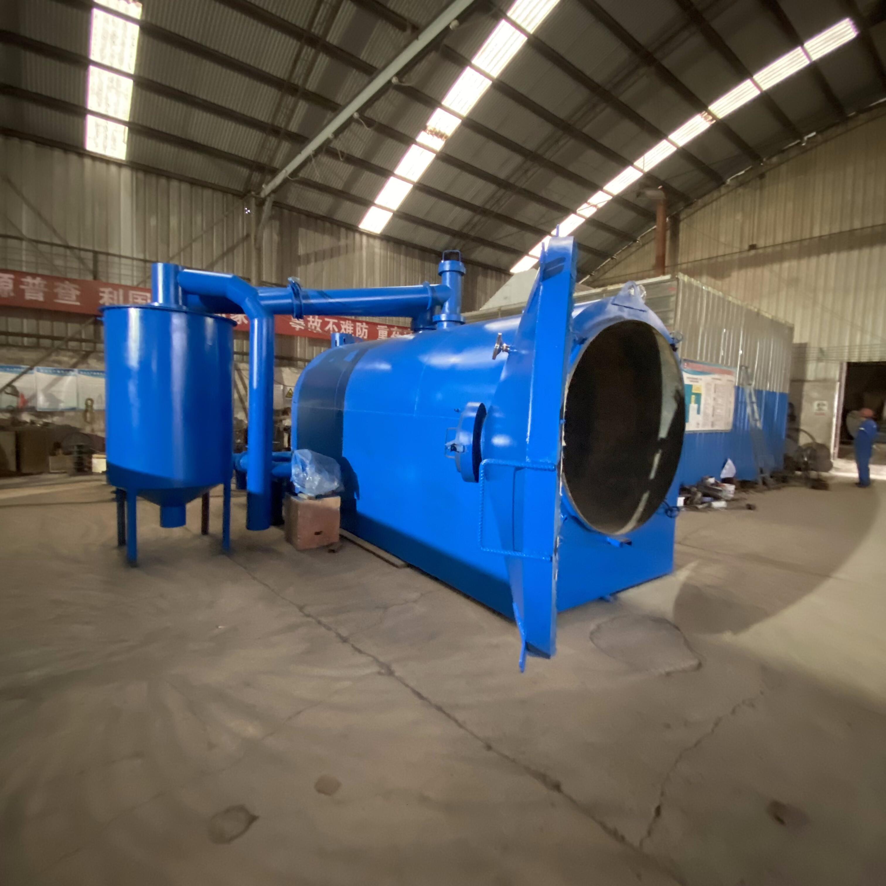 代替土窑炭化的新型炭化炉设备