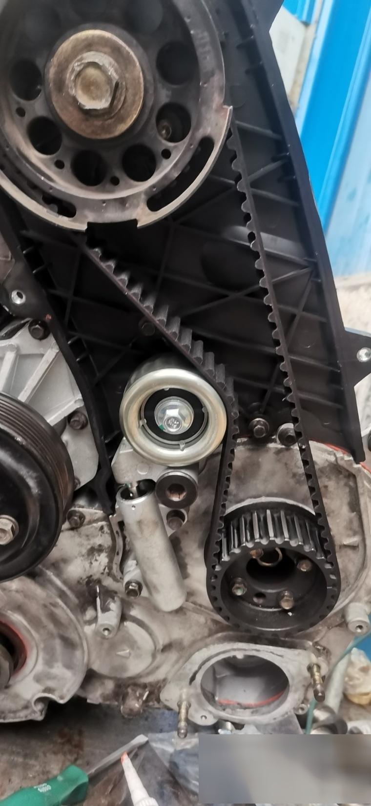 广汽传祺ga3正时皮带怎么对?