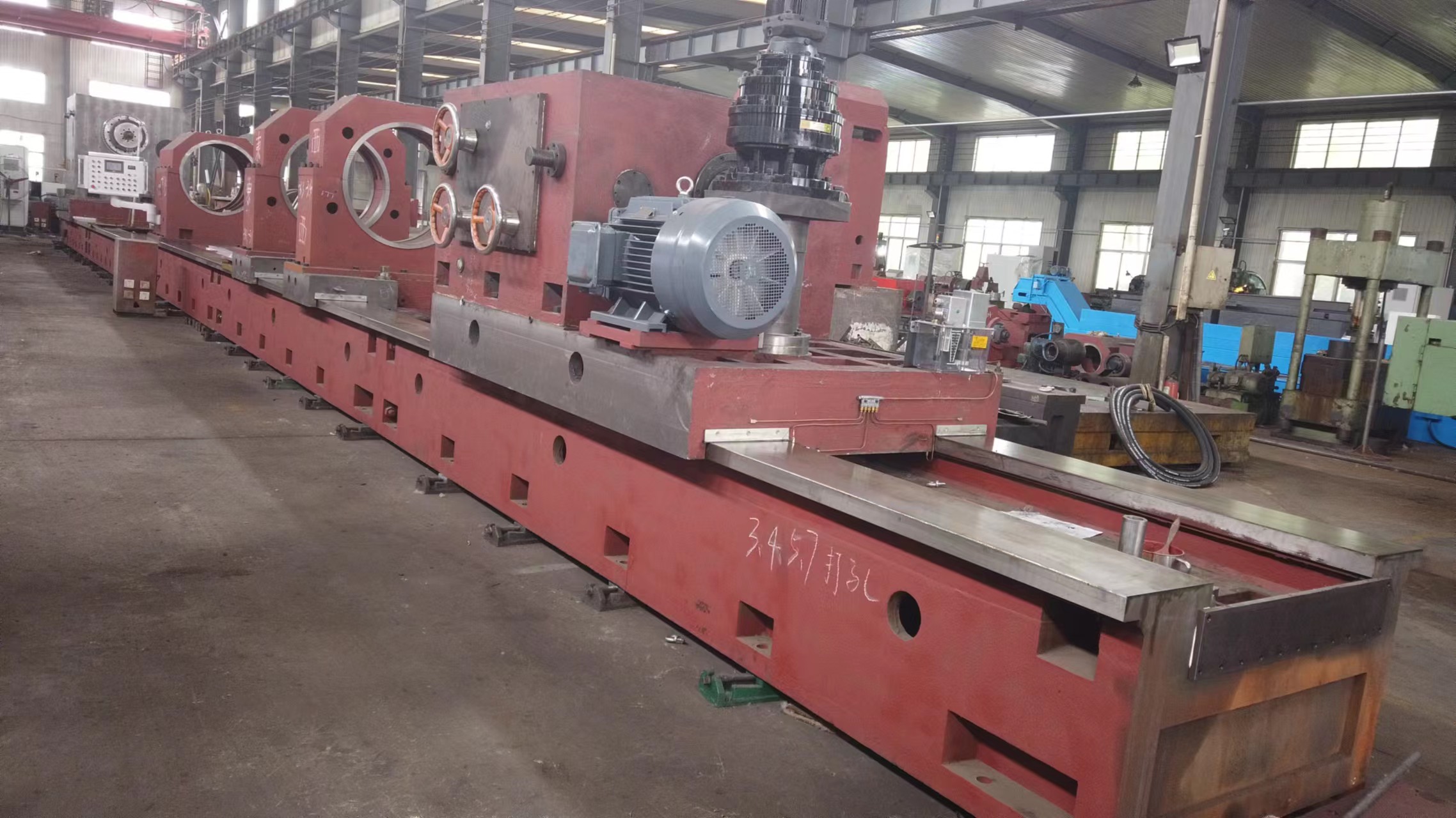 三嘉ts21200*8m深孔钻镗床