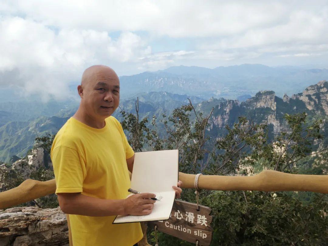 国画家武建军来漳绘八闽雄风