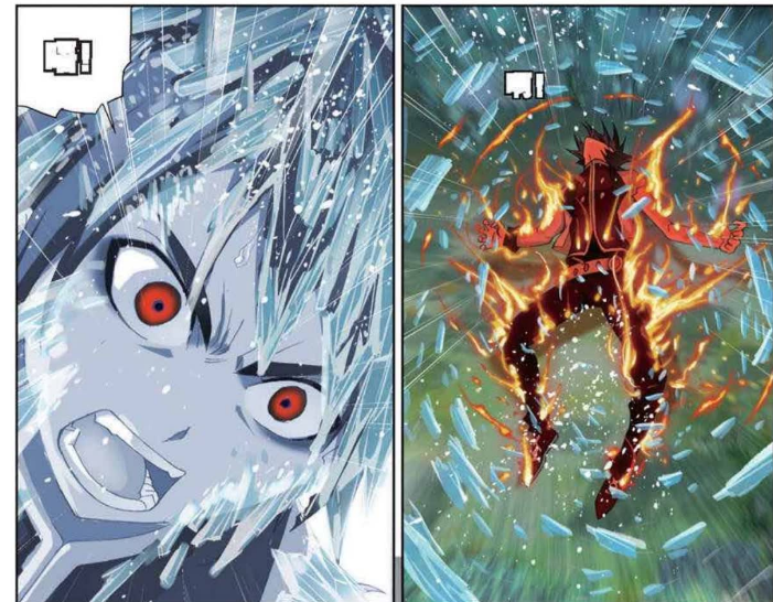 唐三获得冰火二草!同时服用,冰火相融百毒不侵!相反爆体而亡!