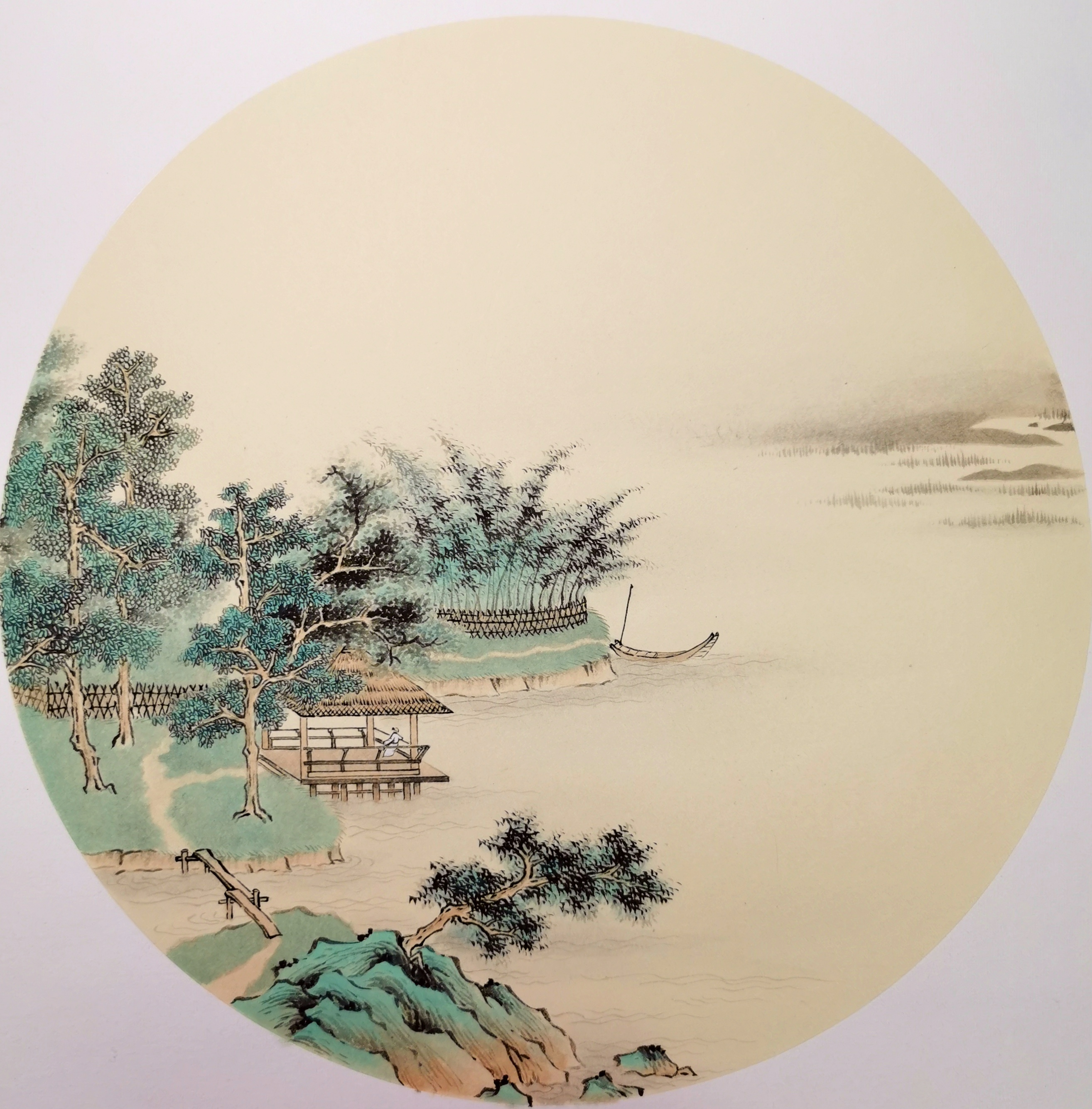 小中见大 宋画四季 宋代山水小品专栏课徒稿全集