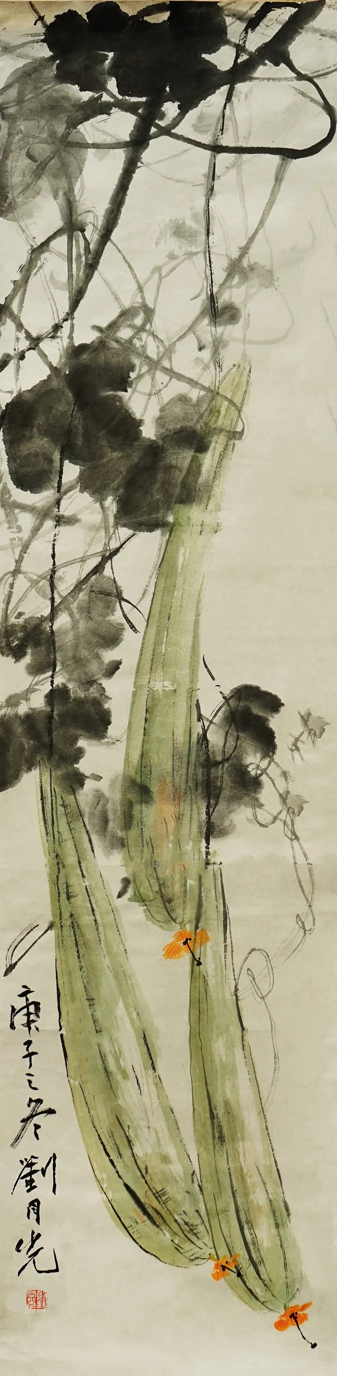 刘同光水墨写意——藤蔓系列