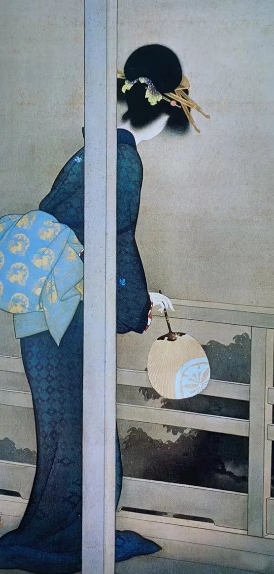 日本近代的美人画上村松园作品