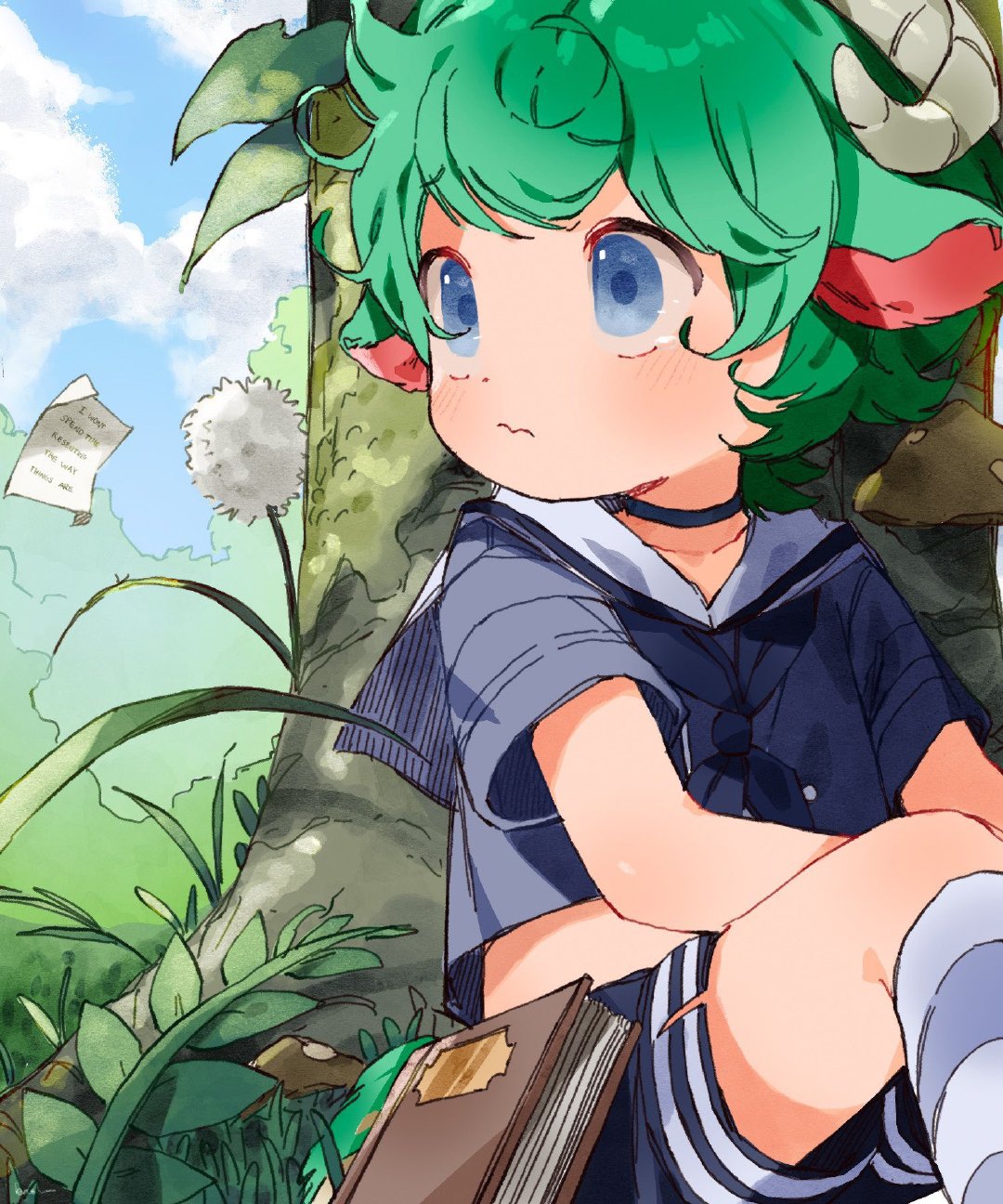 画师「thebrushking」作品欣赏:兽耳萌正太人物插画